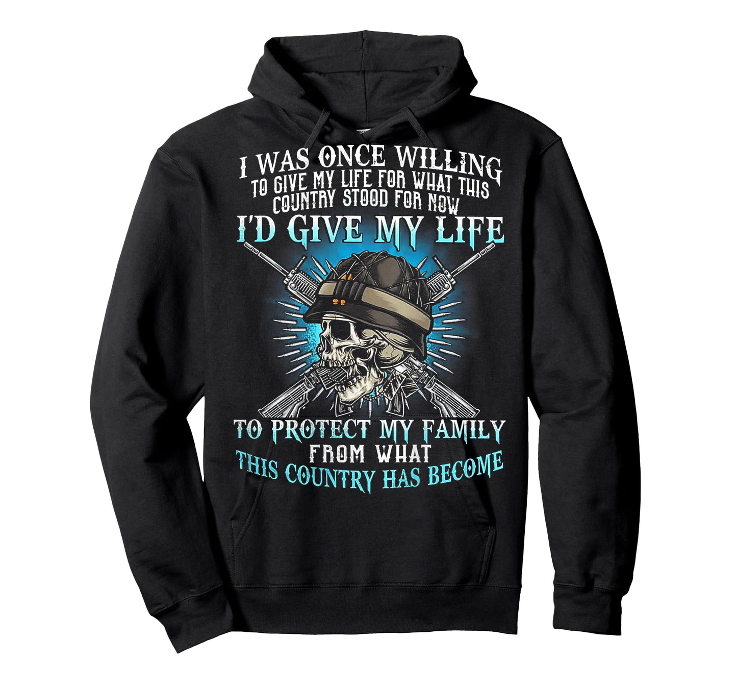 I Was Once Willing To Give My Life For This Country -on back T-Shirt