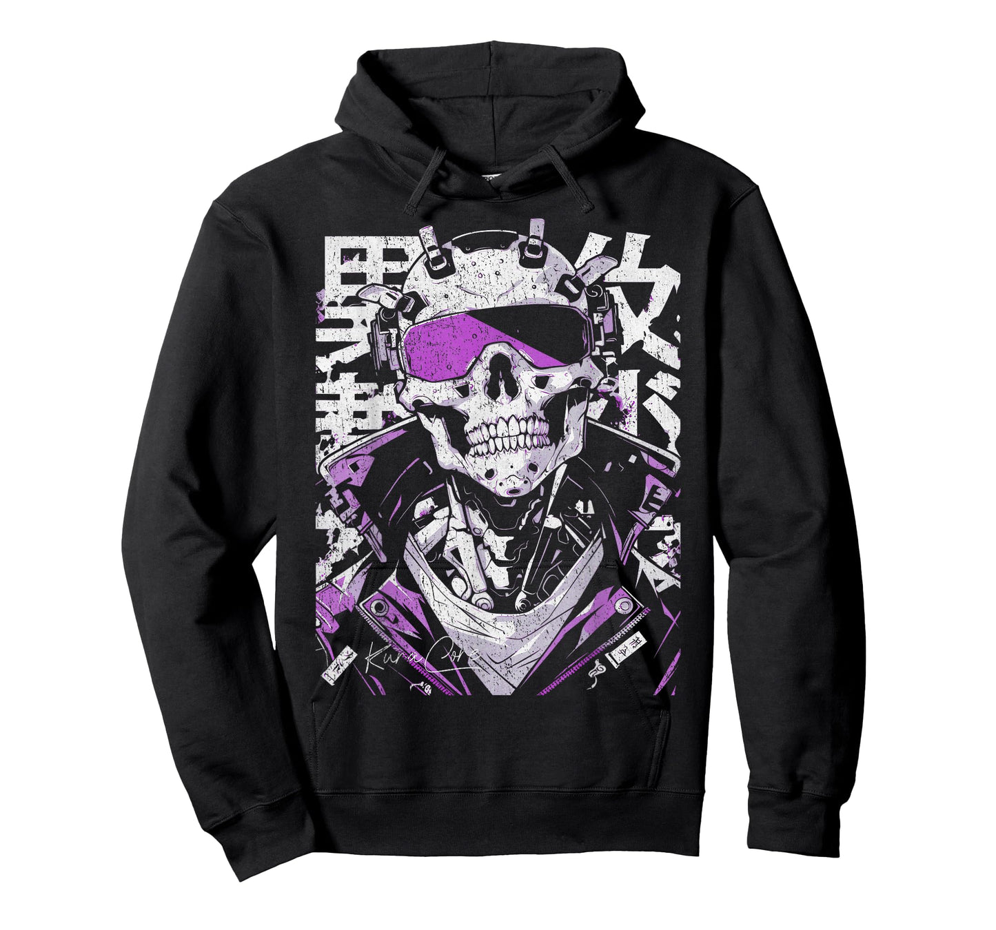 Japanese Streetwear Cyberpunk Y2K Retro Techwear Manga Anime T-Shirt