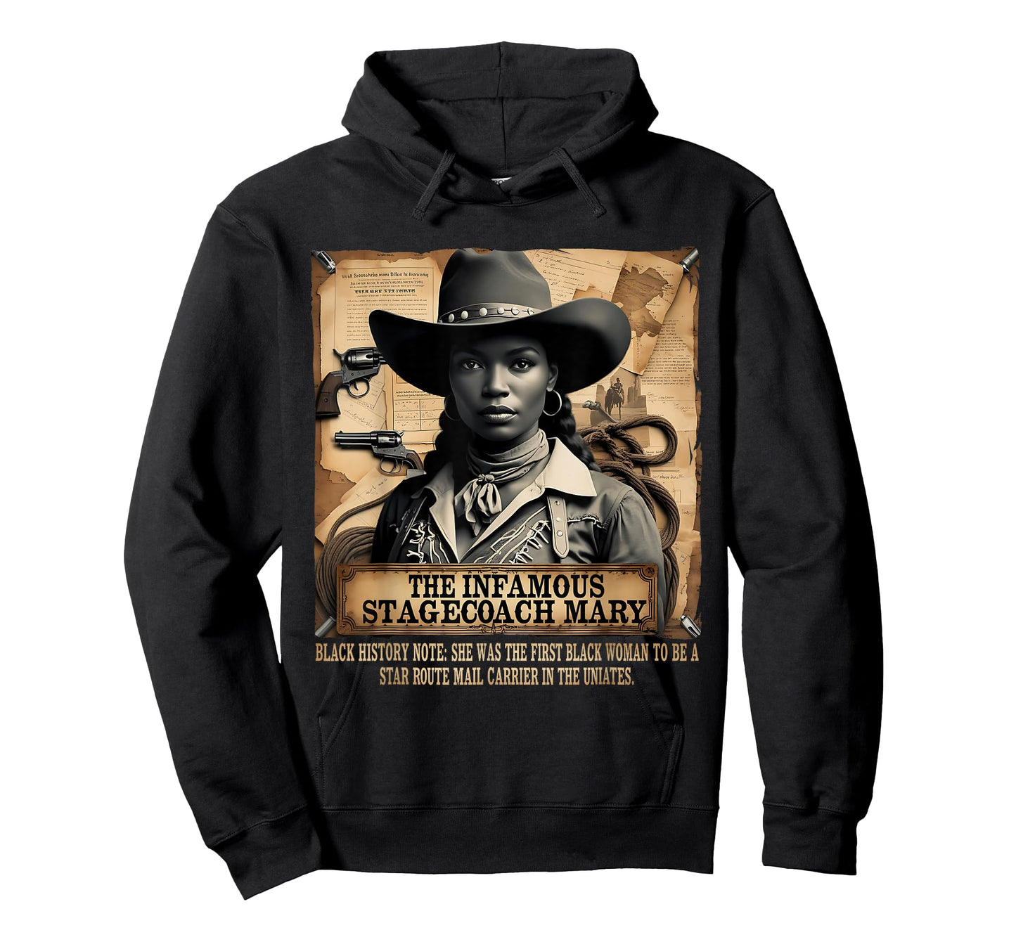 Black History African Cowgirl Swag Melanin Cowgirls T-Shirt