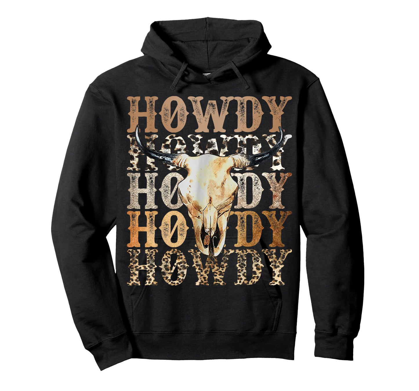 Retro Howdy Cowboy Cowgirl Western Rodeo Mens Women T-Shirt