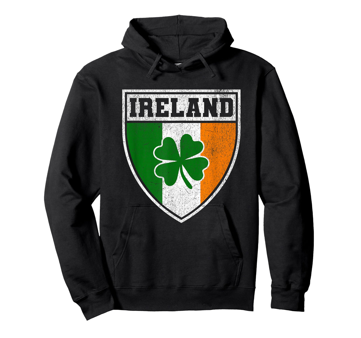 Irish Flag Shield Ireland Pride Shamrock St Patricks Day T-Shirt