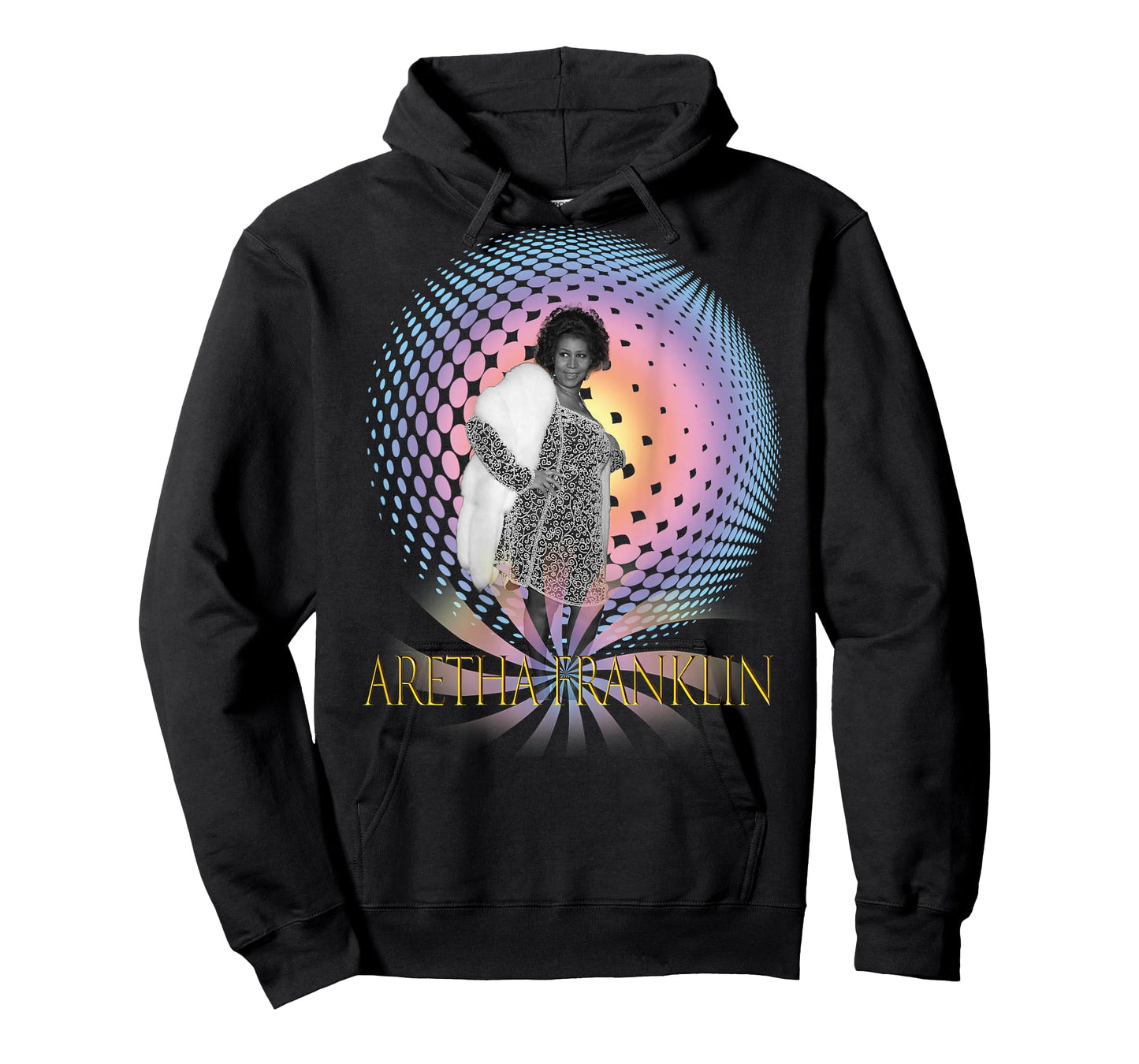 Aretha Franklin_002_Back Printed T-Shirt