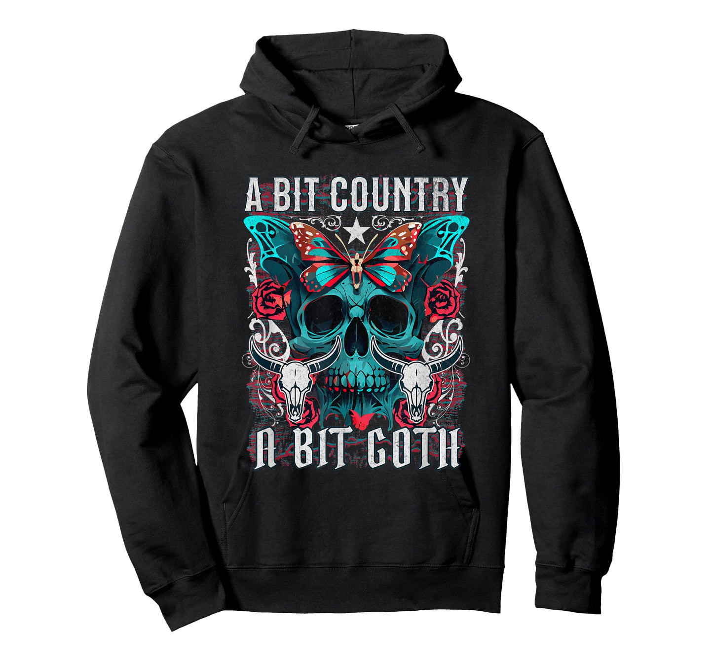 Western Goth Girl Alt-Country Subculture Emo Gothic T-Shirt