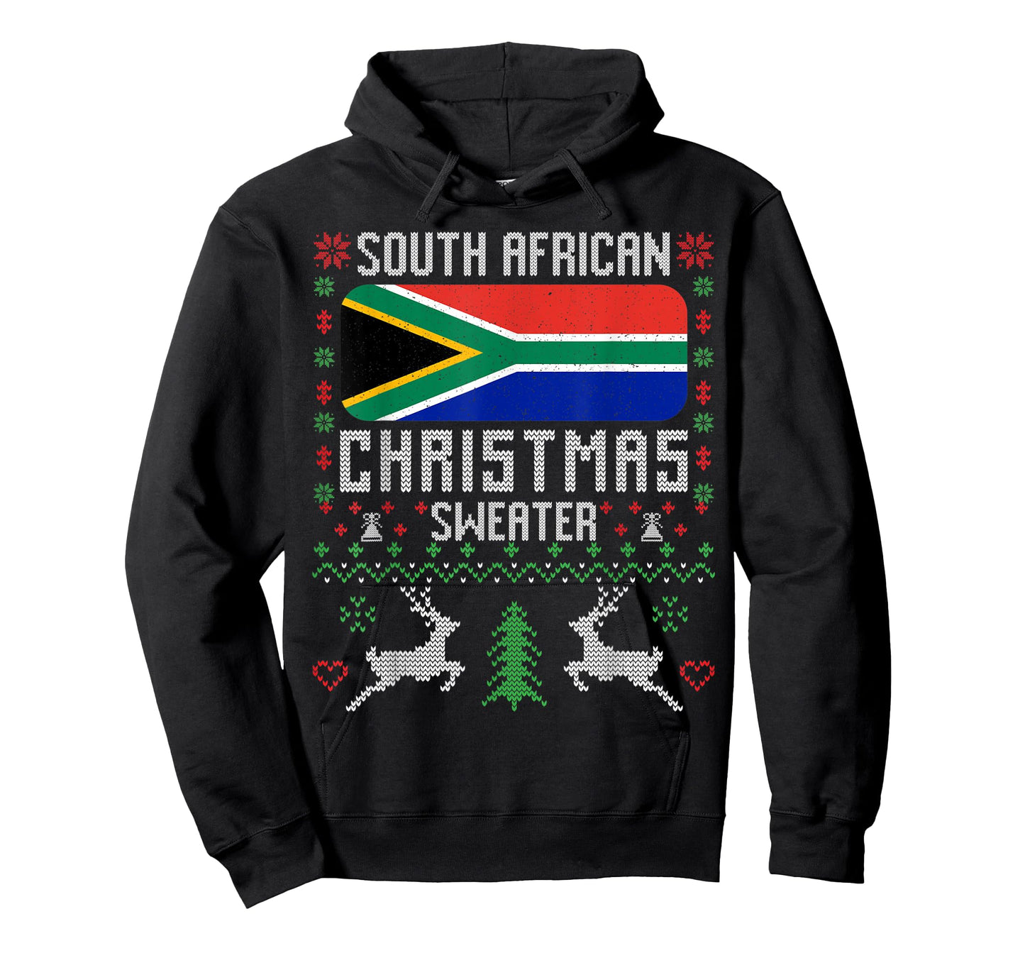 South Africa Flag South African Christmas Sweater T-Shirt