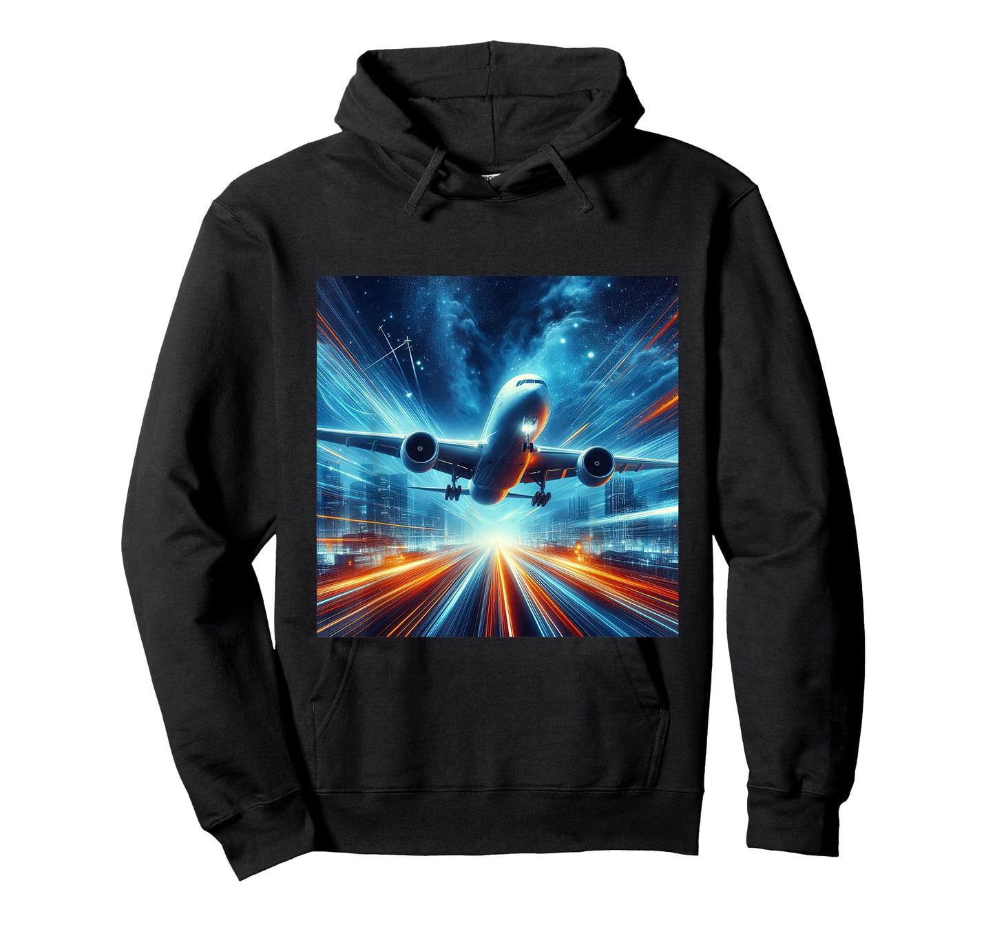 B-777 Aircraft Aviation Airplane Airport Runway Landing T-Shirt