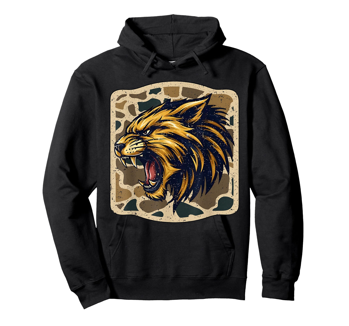 Wildcats Camo Football Game Day School Mascot Team Spirit T-Shirt