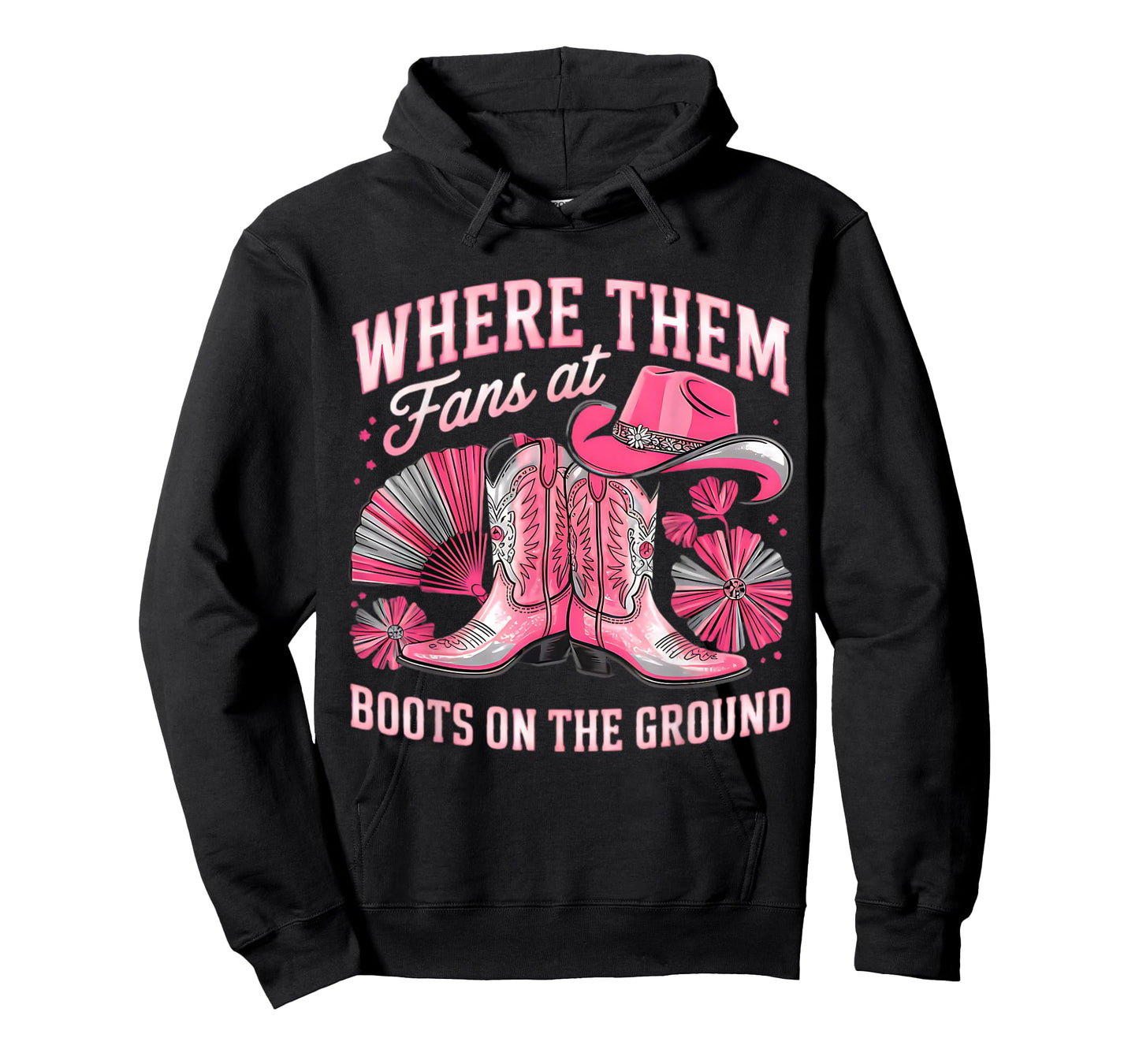 Boots On The Ground Where Them Fans At T-Shirt