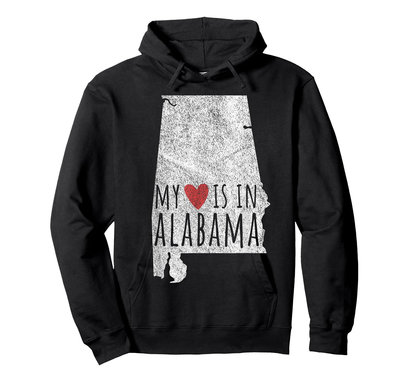 My Heart Is In Alabama Funny Alabama Roots Alabama Love T-Shirt