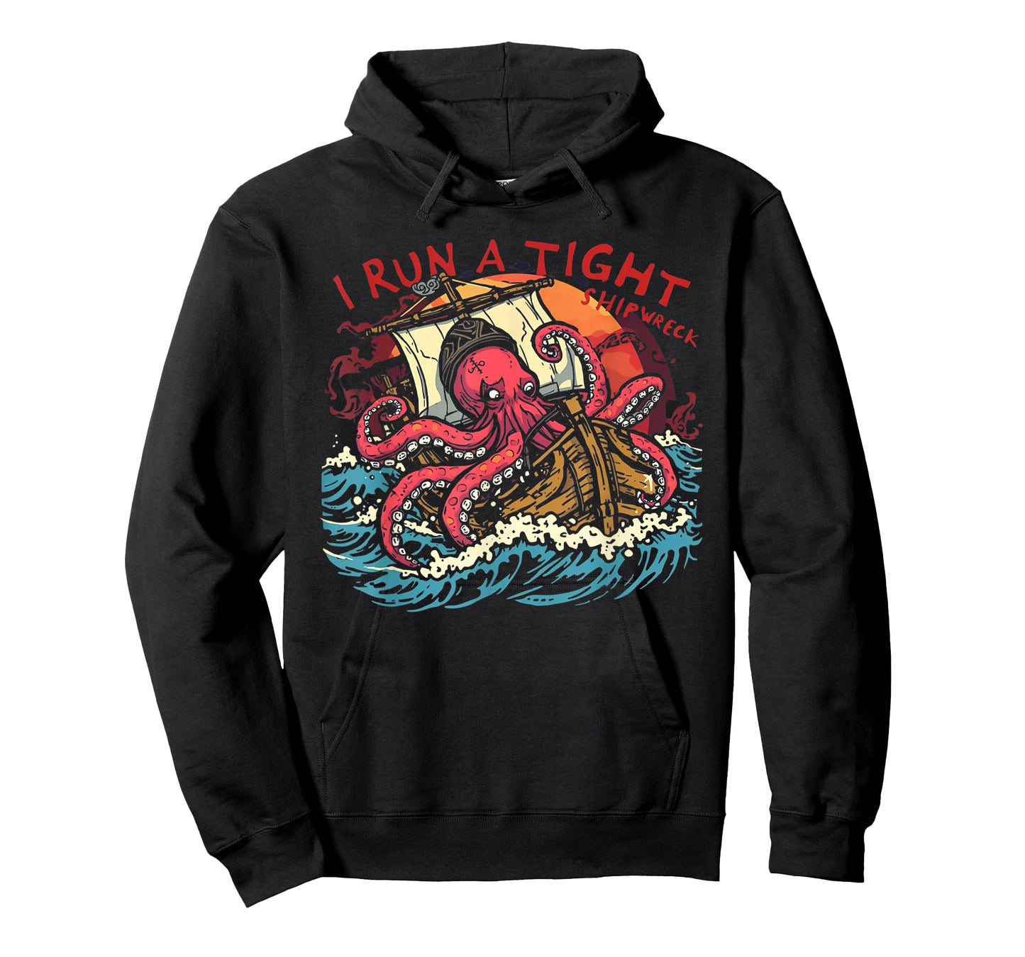 I Run Tight Shipwreck Homeschool T-Shirt