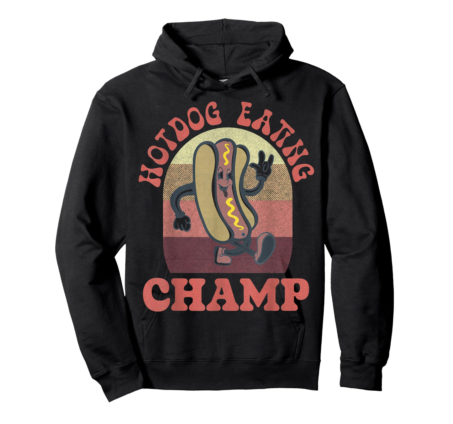 Hot Dog Eating Champion Funny T-Shirt