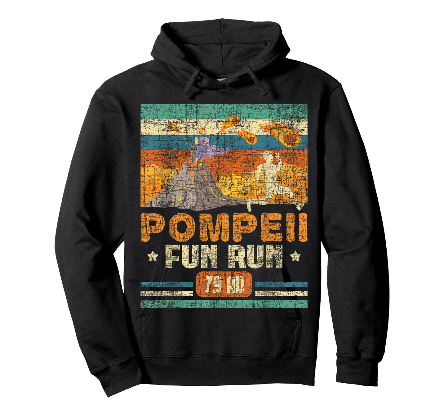 Pompeii Fun Run - Geography Volcanologist Volcanology T-Shirt Small
