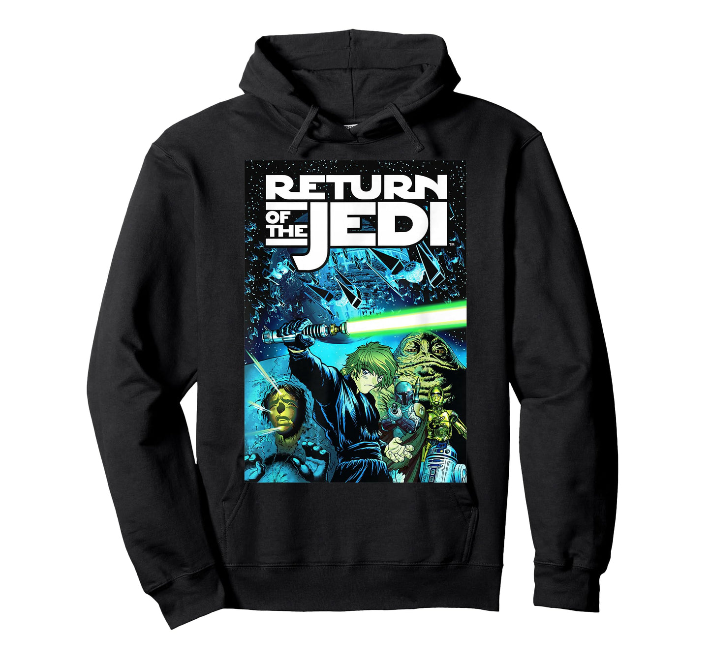 Star Wars Manga Style Return of the Jedi Poster T-Shirt