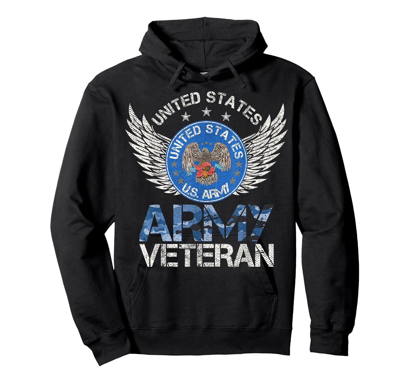 Vintage United States Army Veteran Gift U.S Military Veteran T-Shirt