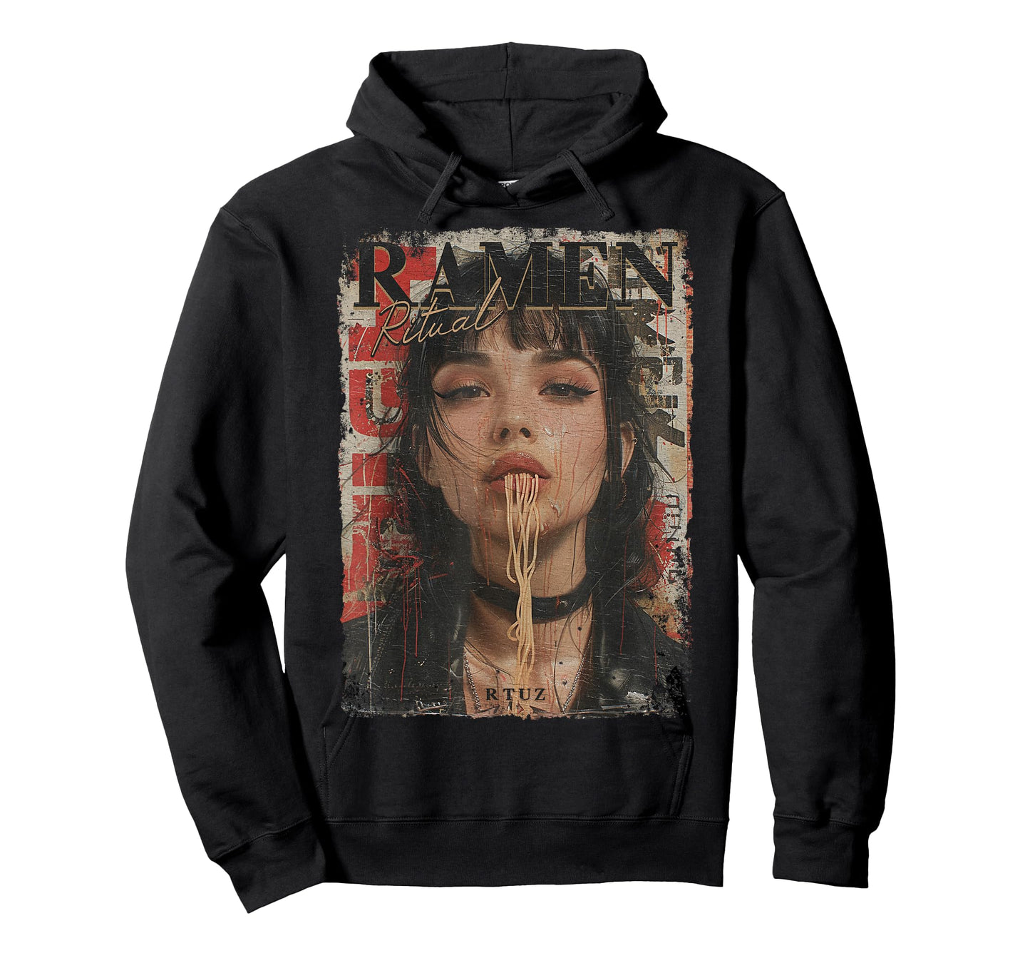Ramen Noodles Kawaii Japan Retro Fashion Y2K Otaku Manga Anime T-Shirt