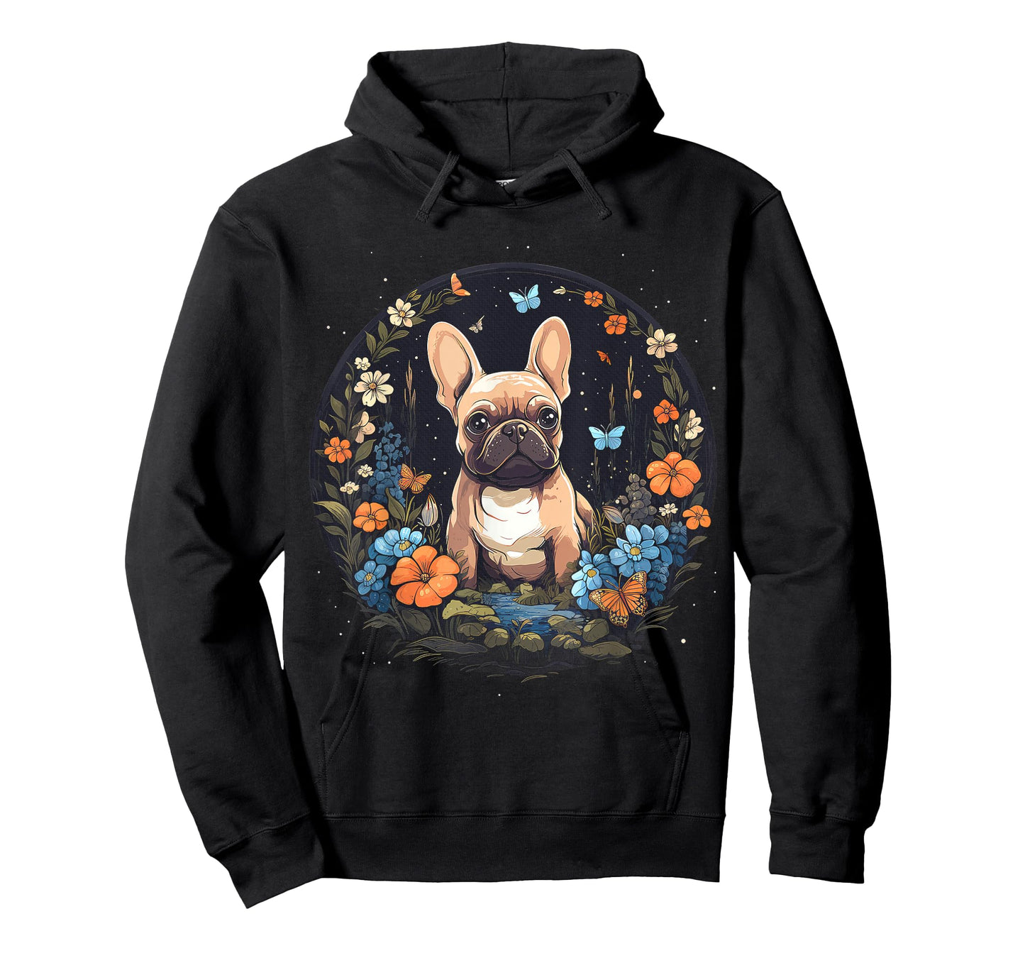 French Bulldog Mom Dog Lover Floral Dog Owner Women T-Shirt