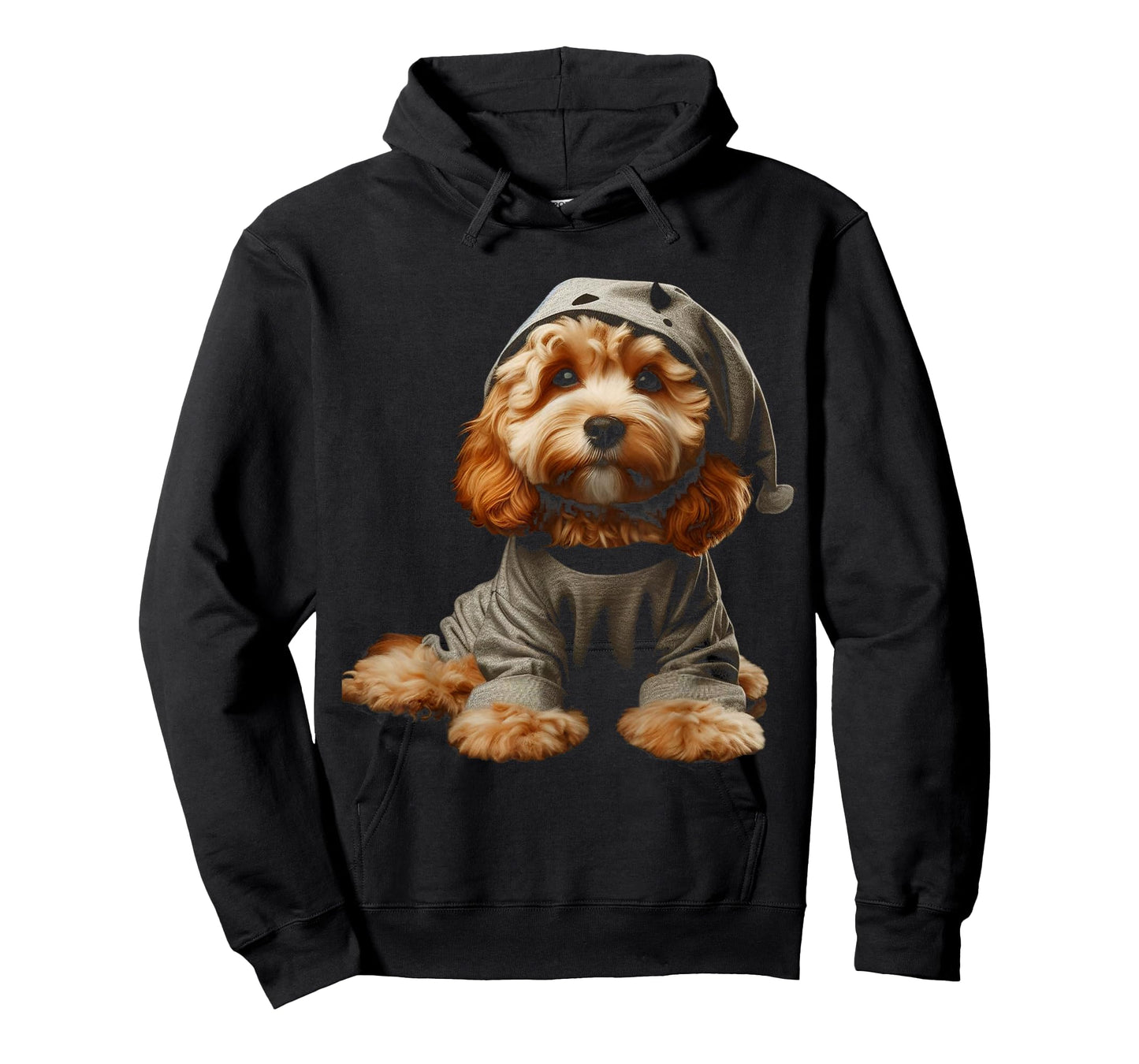 cavapoo Dog Official Sleepshirt Santa christmas Xmas Dog T-Shirt