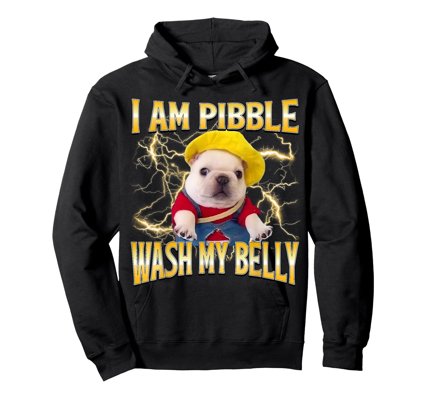 Funny Meme Bootleg I am Pibble Dog Puppy Wash My Belly T-Shirt