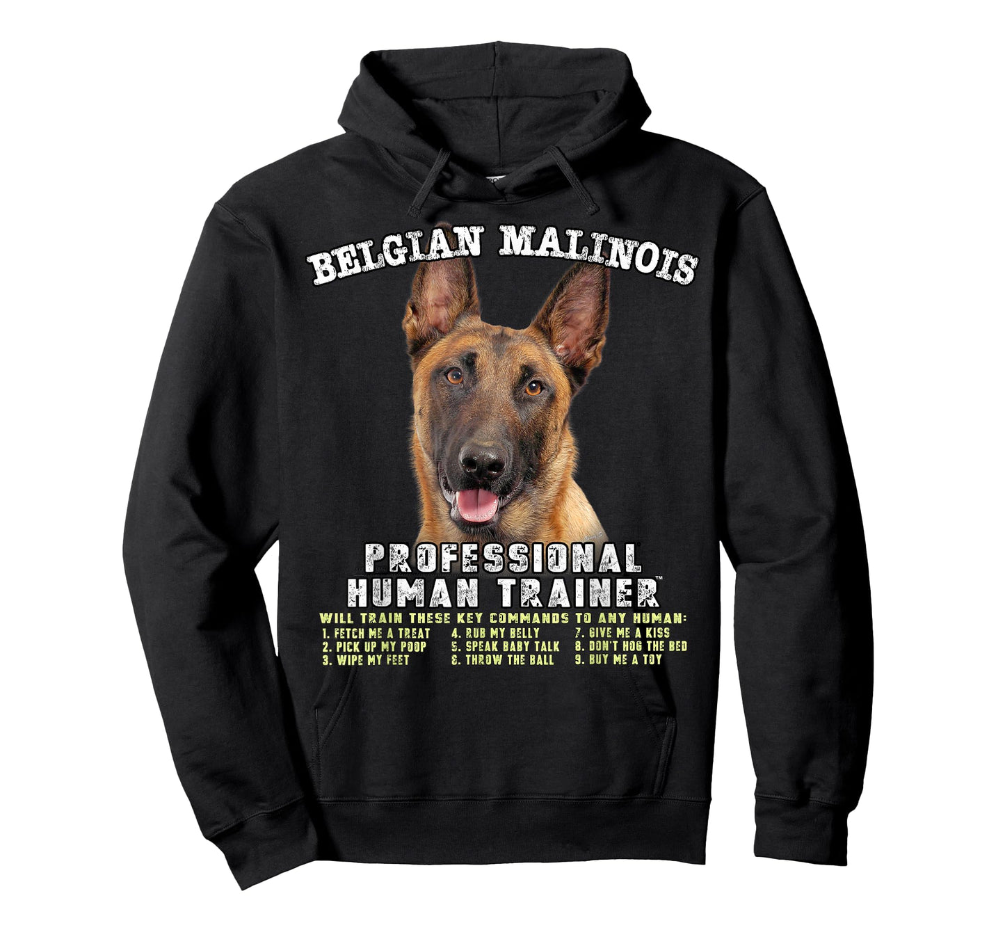 Belgian Malinois Dog Professional Human Trainer T-Shirt