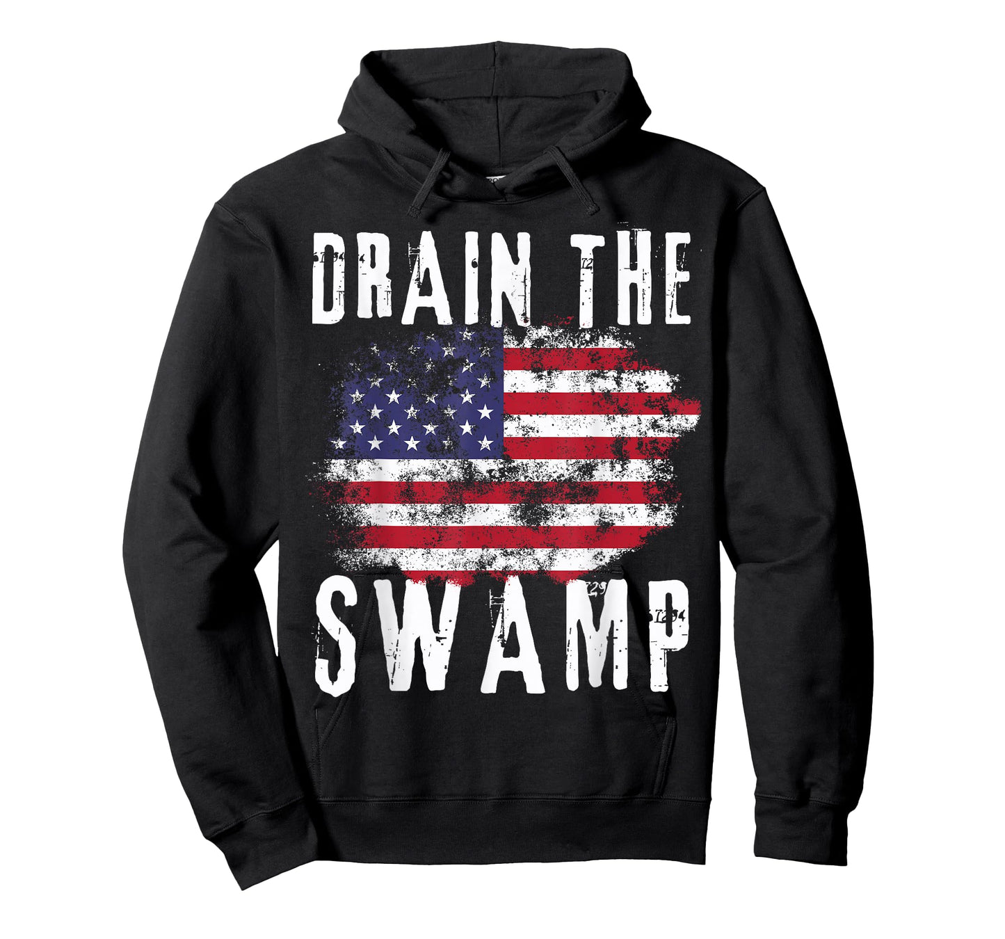 Drain The Swamp - Rustic USA Patriot 2024 Political T-Shirt