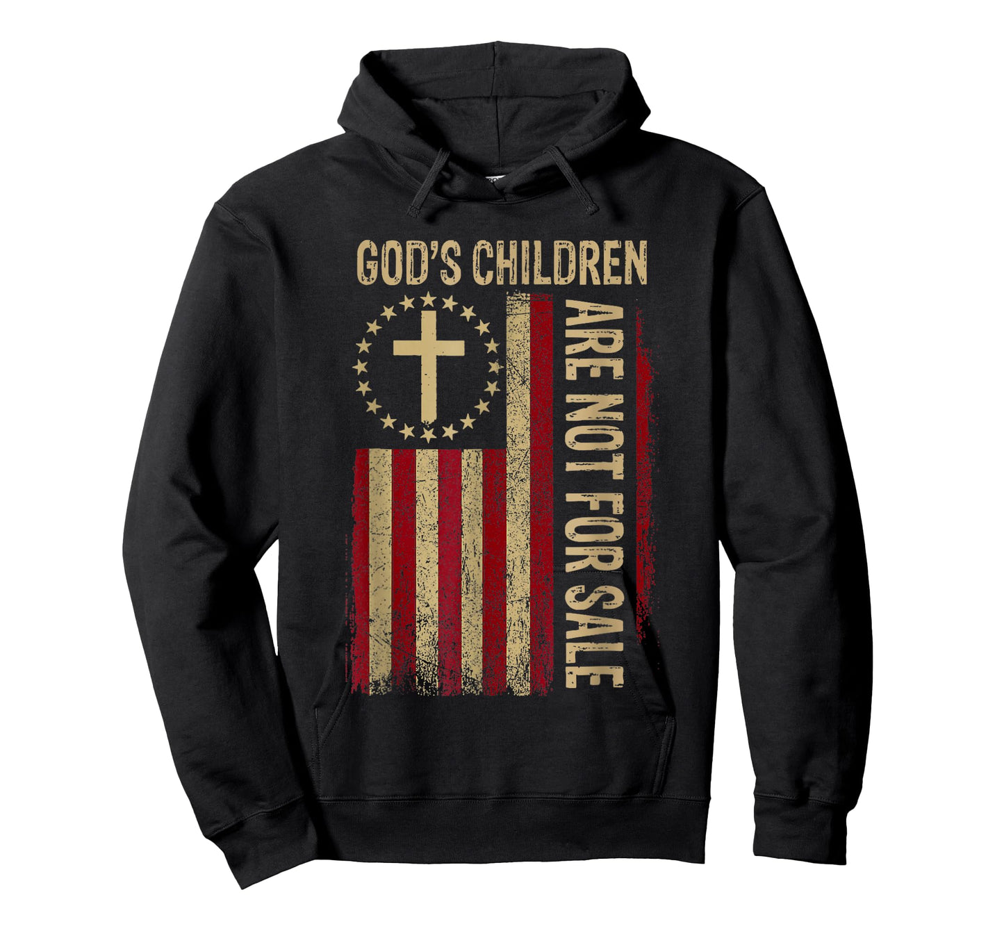 God's Children Are Not For Sale Funny Usa flag American T-Shirt