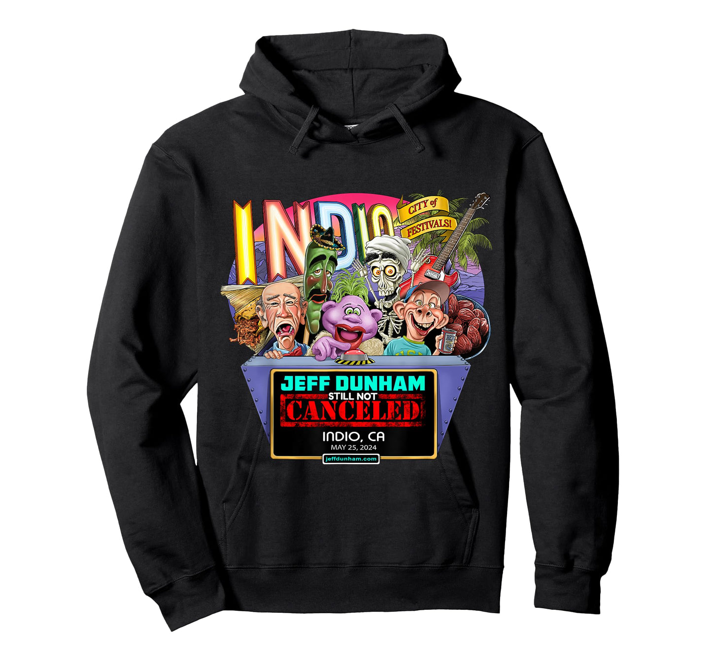 Jeff Dunham Indio, CA (2024) T-Shirt
