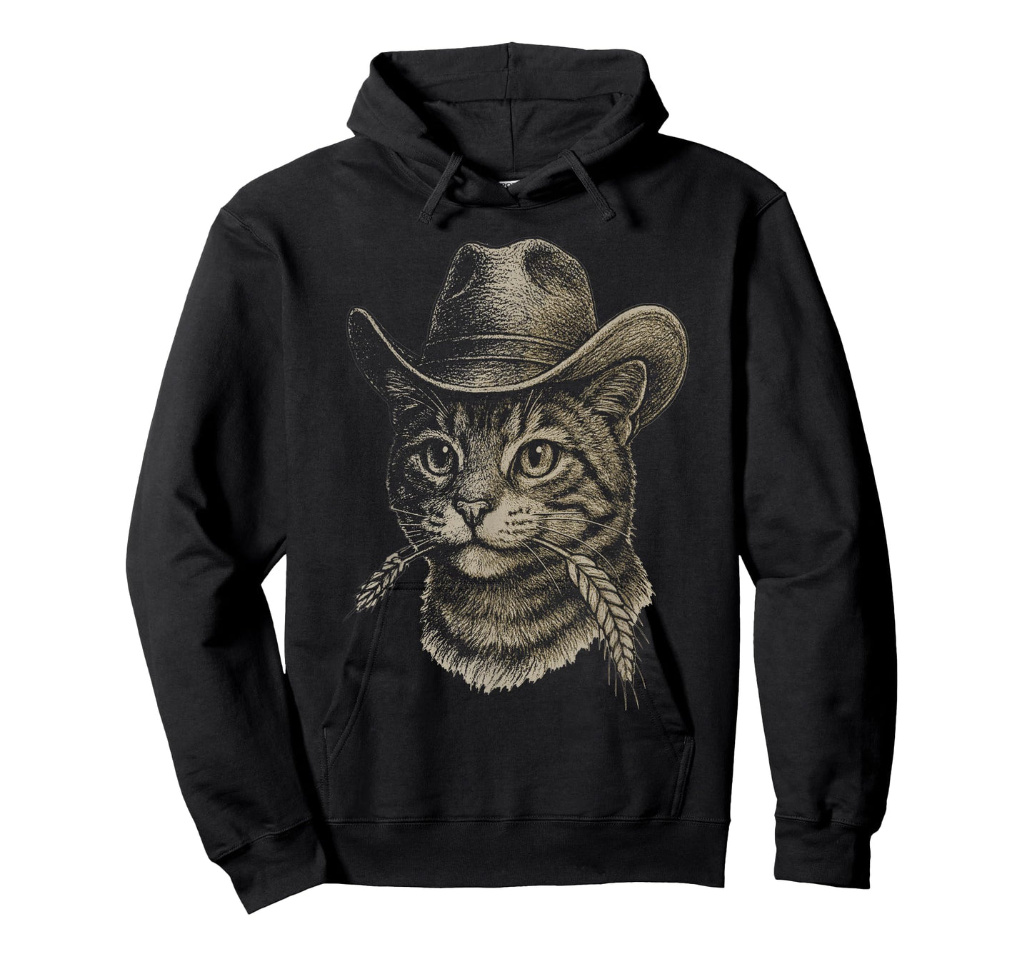 Funny Cat Cowboy Western Country T-Shirt