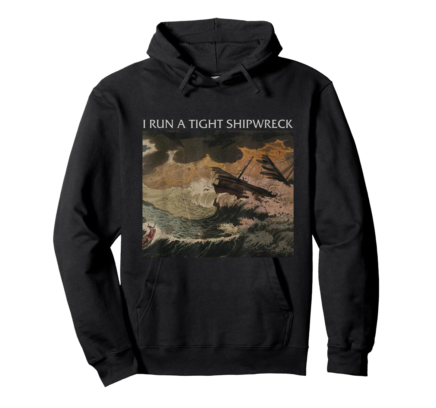 I Run Tight Shipwreck Homeschool Mama Cool Mom T-Shirt