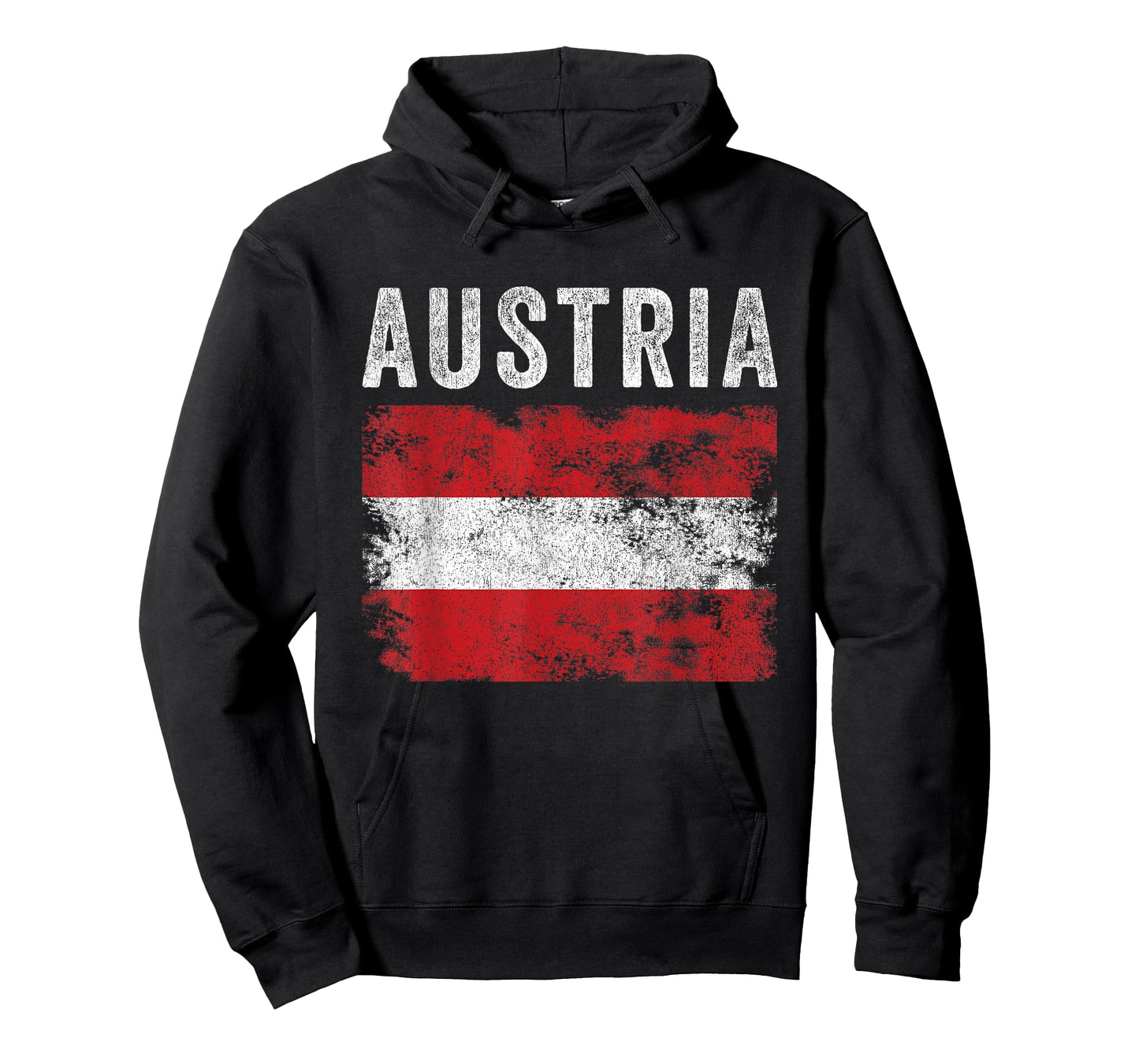 Austria Flag Distressed - Men Women Kids - Austrian Flag T-Shirt