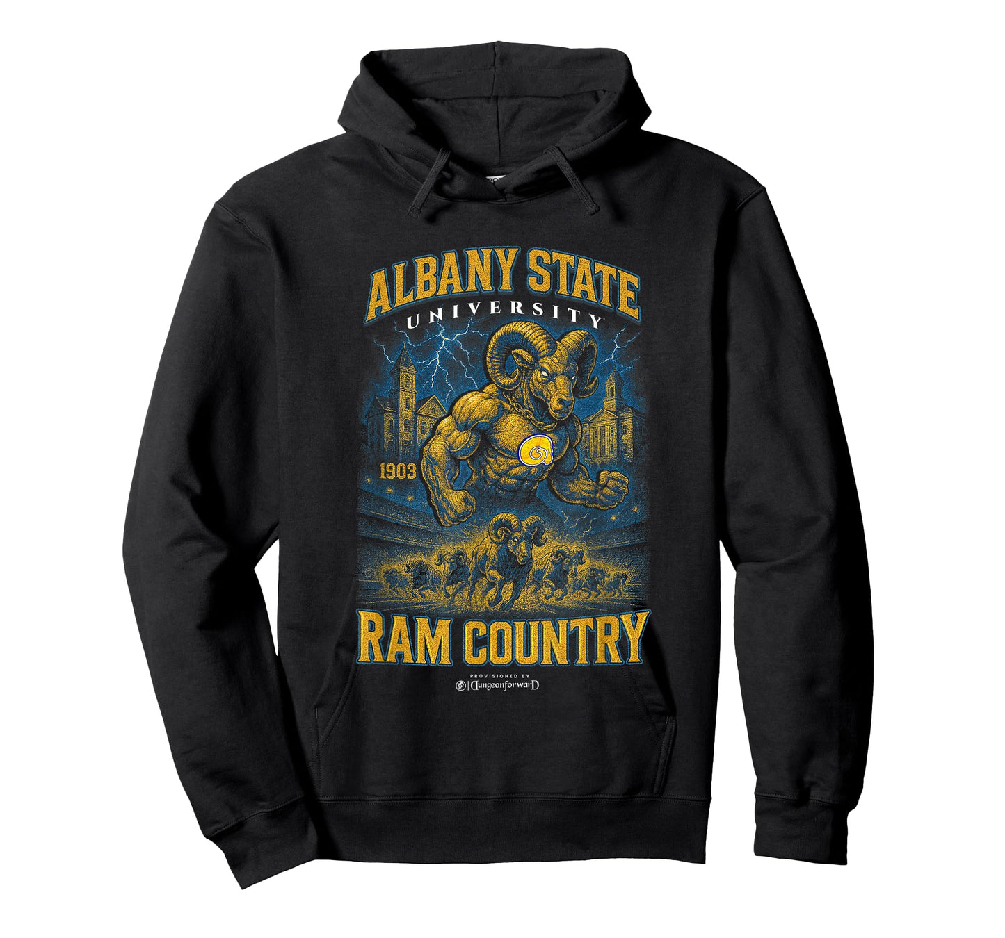 Albany State University - The Yard HBCU Bootleg - ASU T-Shirt