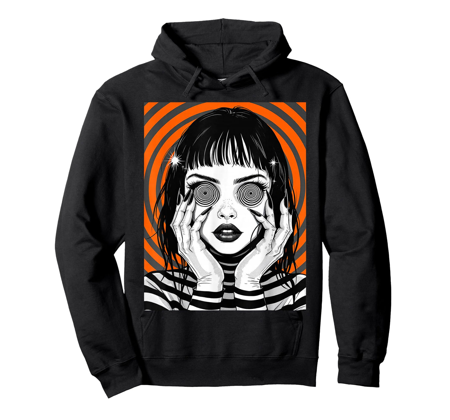 Horror Anime Manga, Aesthetic Japanese Creepy Kawaii Goth T-Shirt