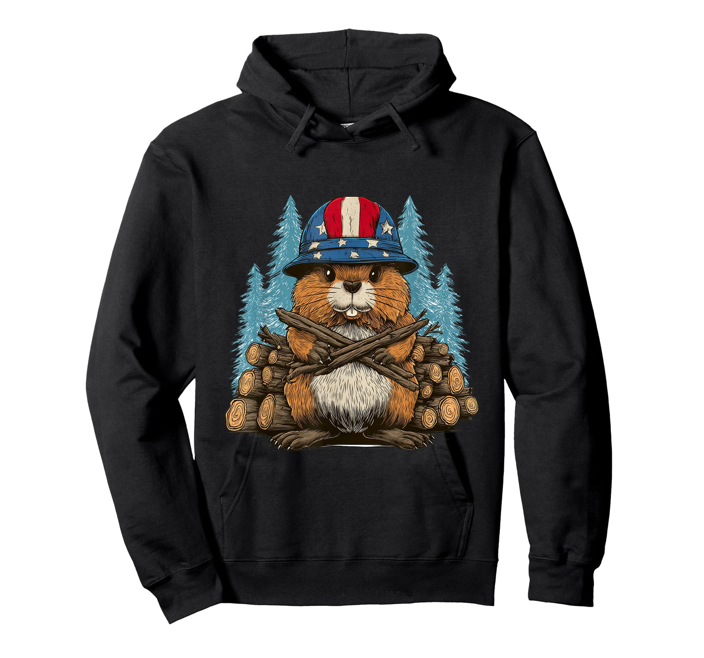 Pretty US Beaver Look T-Shirt
