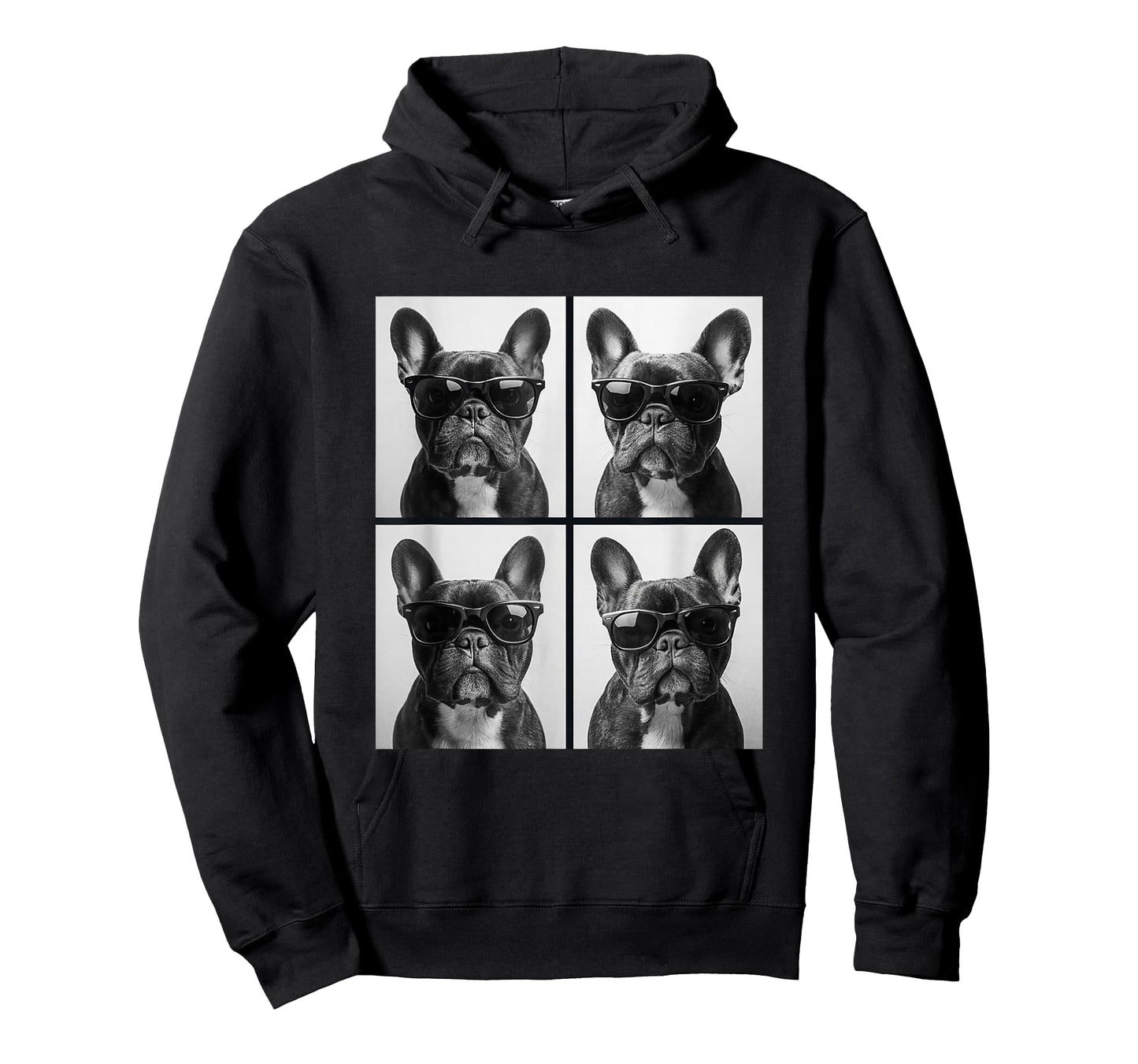Funny French Bulldog Photobooth Selfie Gift for Dog Lover T-Shirt