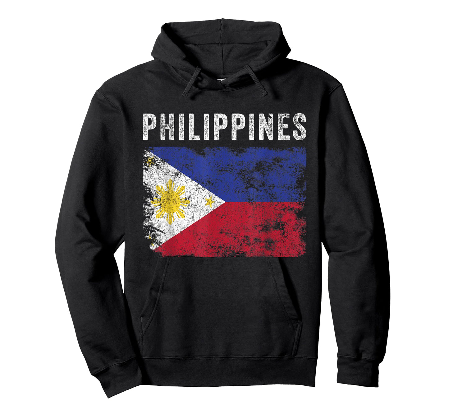 Philippines Flag Distressed - Men Women Kids - Filipino Flag T-Shirt
