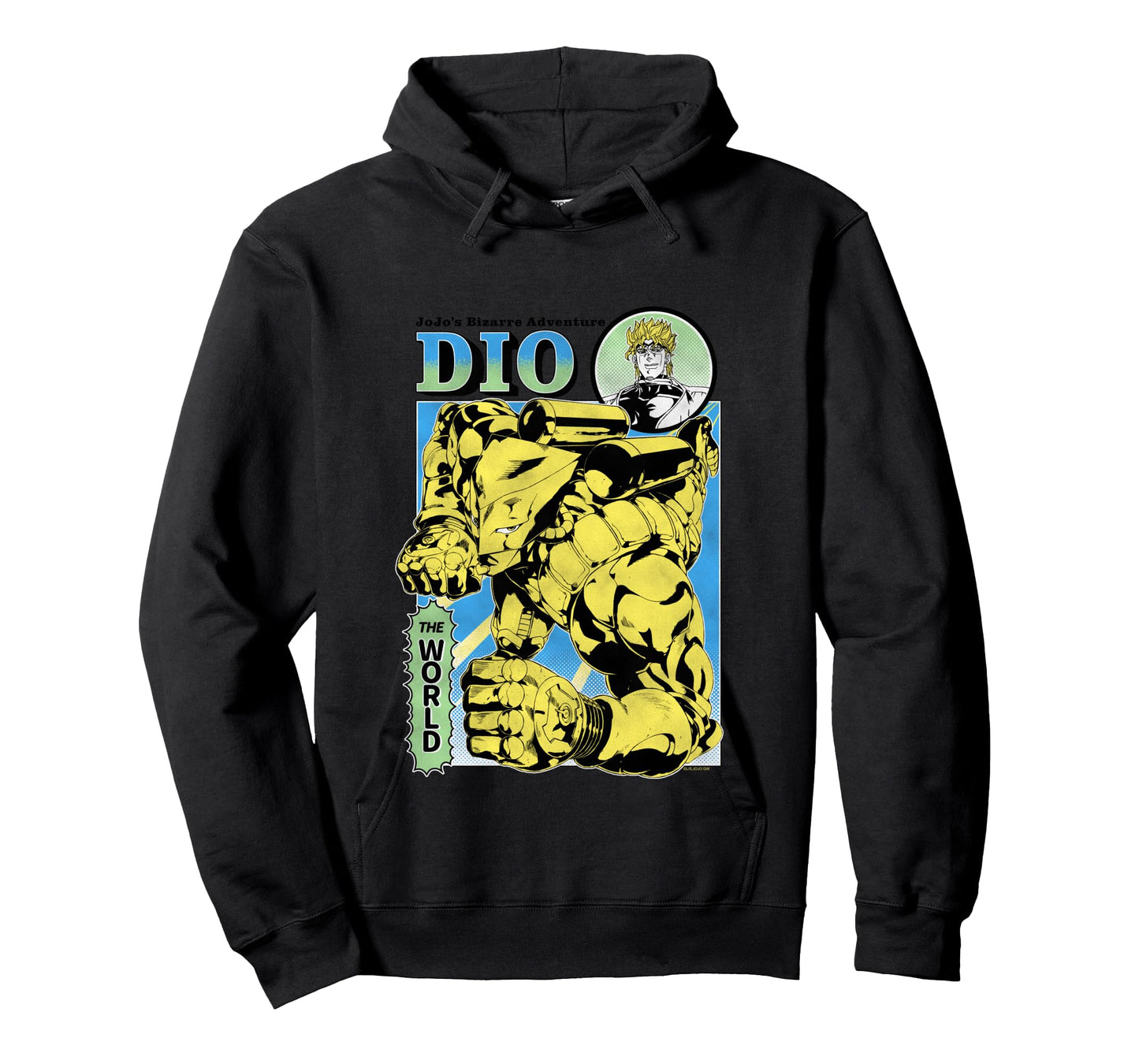 JoJo's Bizarre Adventure Part 3 DIO & The World Illustration Long Sleeve T-Shirt