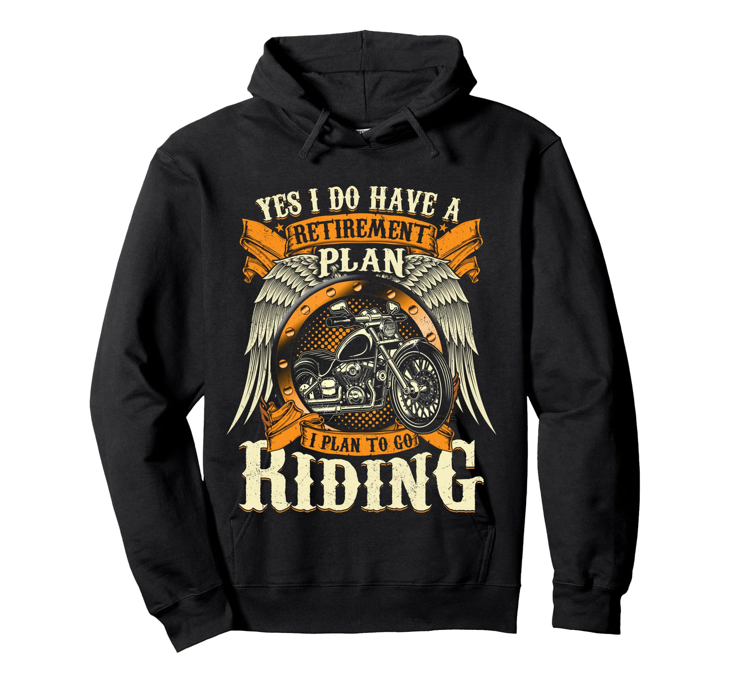 Motorcycle Retirement Plan To Ride It Rider Biker Retired Long Sleeve T-Shirt