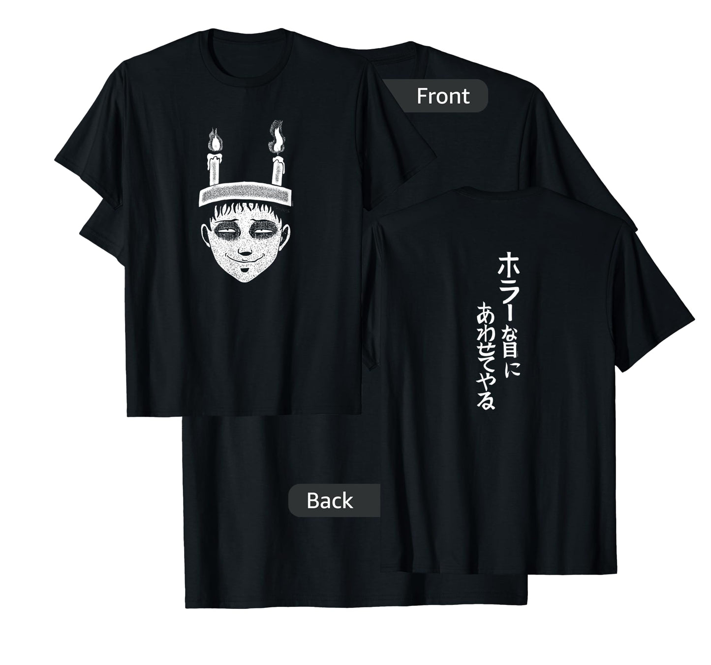 Junji Ito Souichi Candles T-Shirt