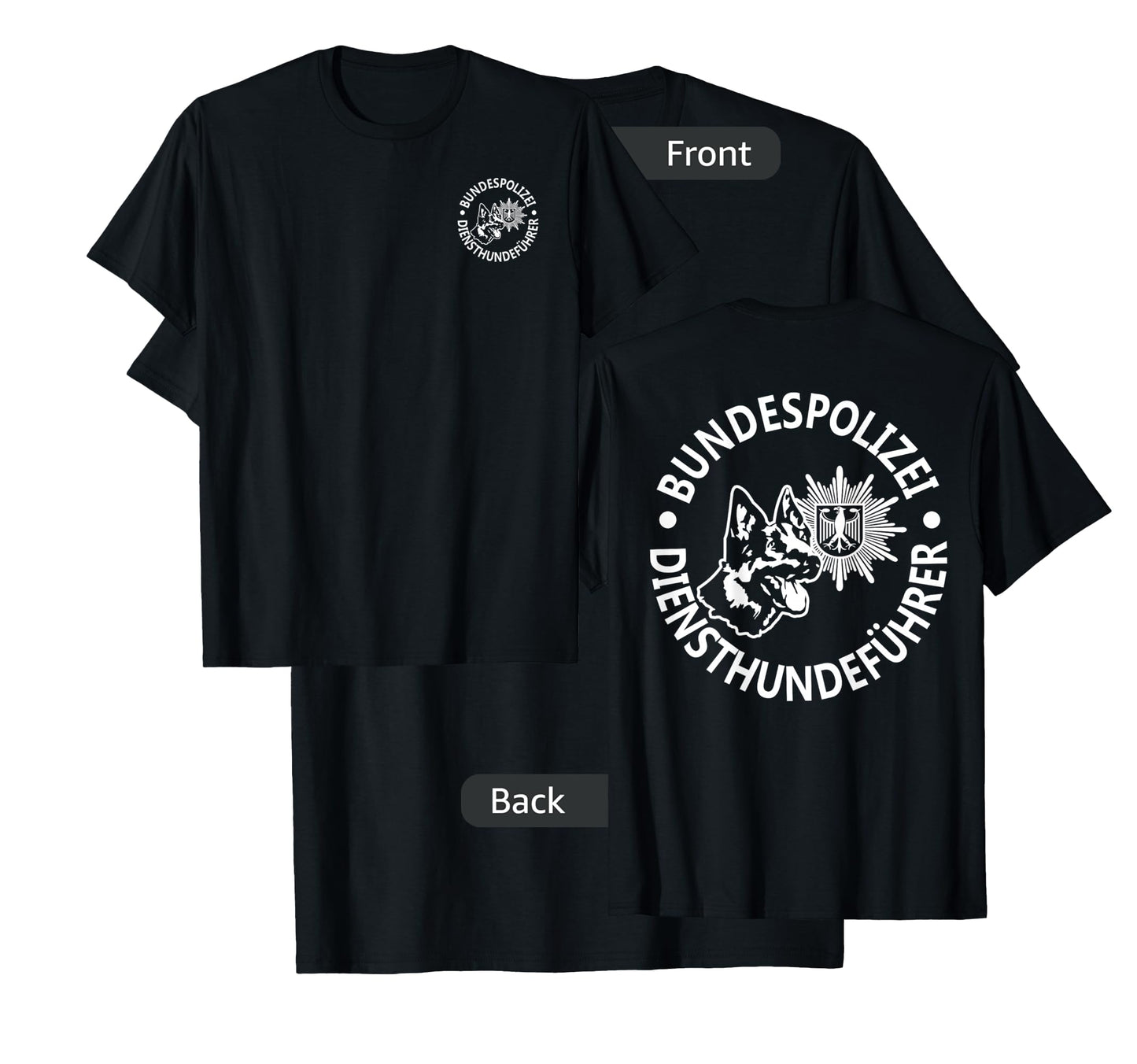 Germany K9 Police Bundespolizei T-shirt T-Shirt