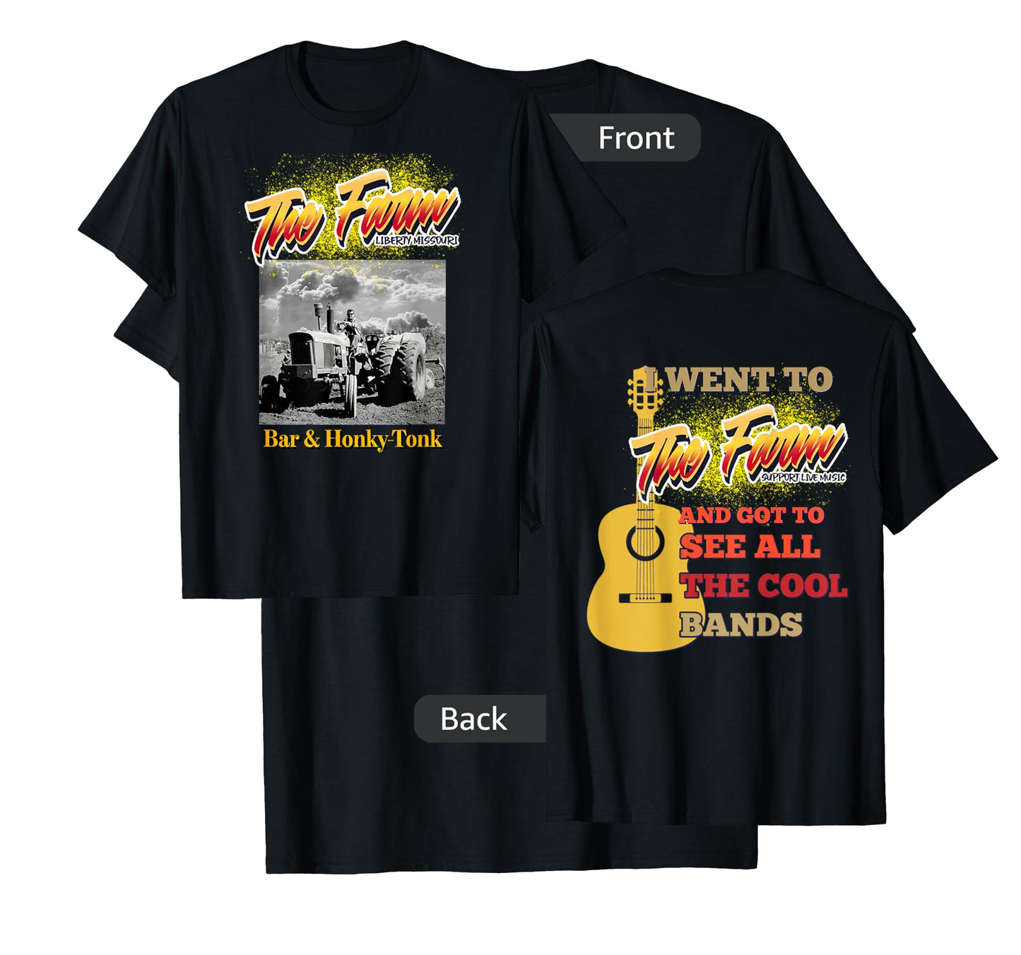 The Farm Liberty Missouri USA Live Music Bar Honky-tonk #3 T-Shirt