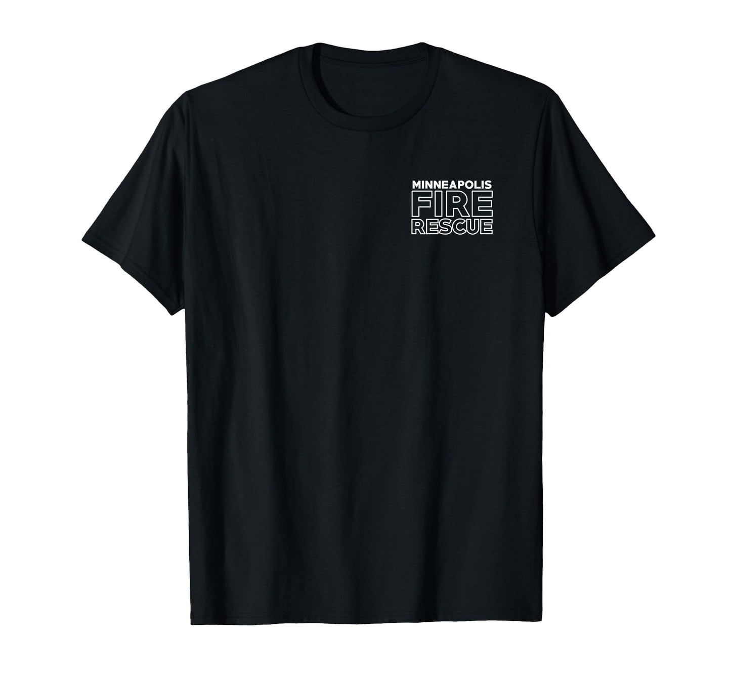 City of Minneapolis Fire Rescue Minnesota Fireman T-Shirt T-Shirt