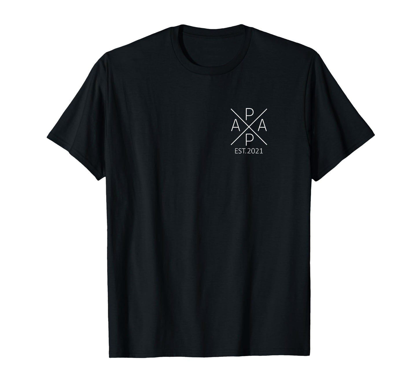 Proud Papa Est. 2021 Father 2021 promoted to Papa 2021 T-Shirt