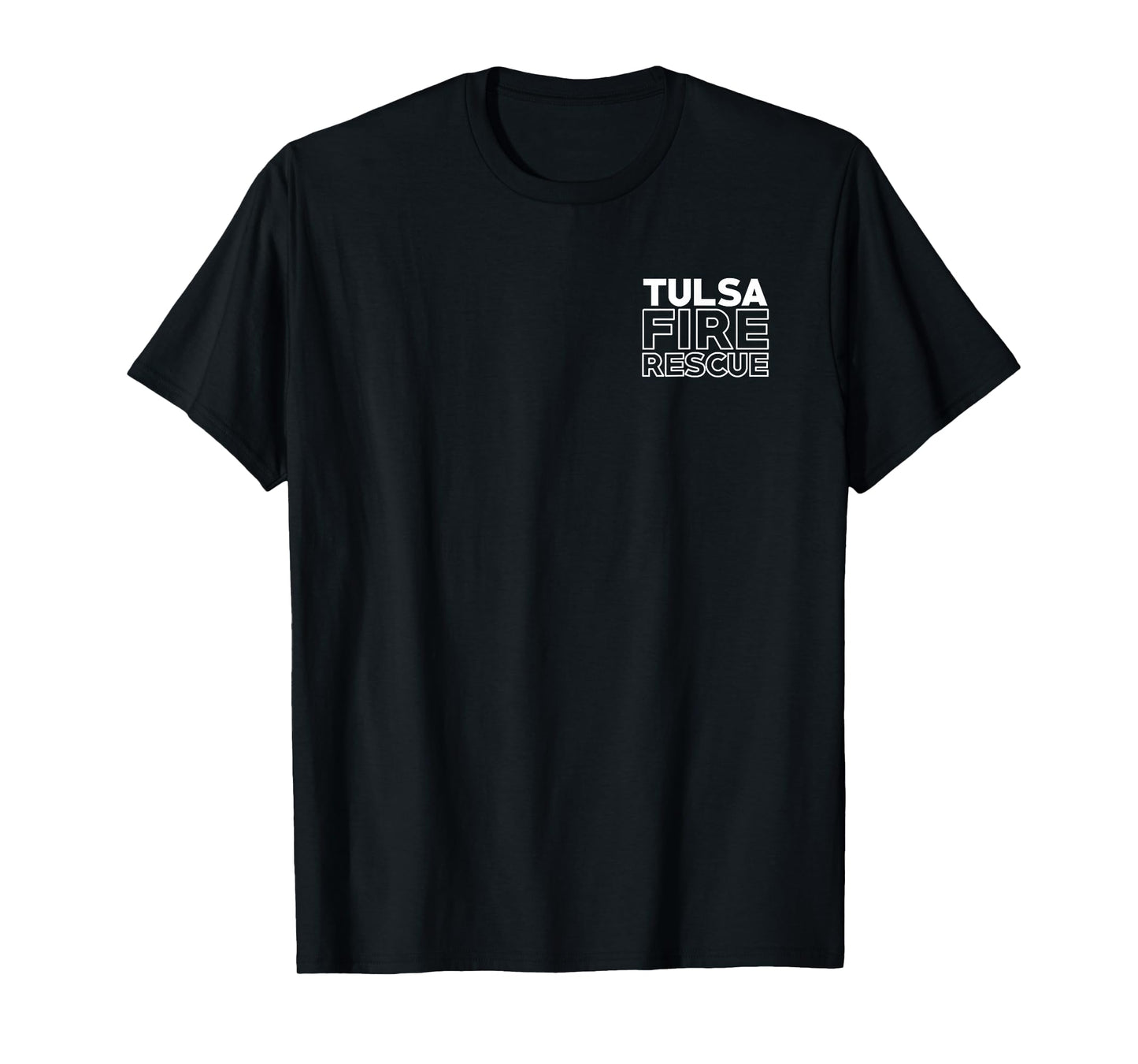 City of Tulsa Fire Rescue Oklahoma Firefighter T-Shirt T-Shirt