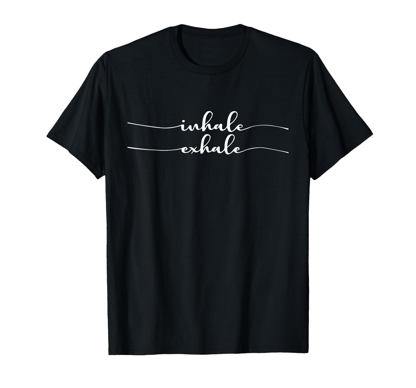 inhale exhale workout exercise yoga T-Shirt