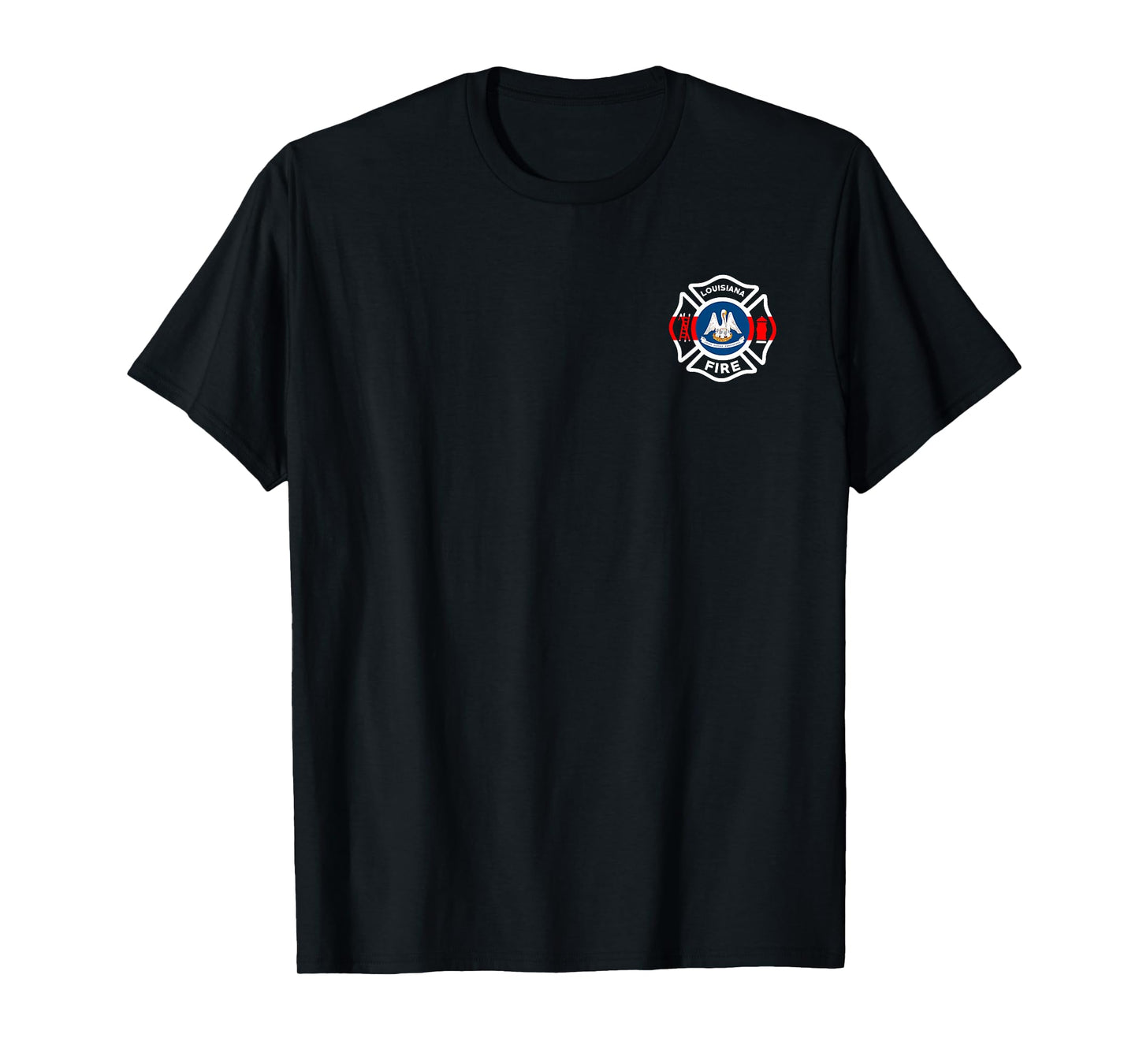 Louisiana Fire Department T-Shirt Firefighters Firemen T-Shirt
