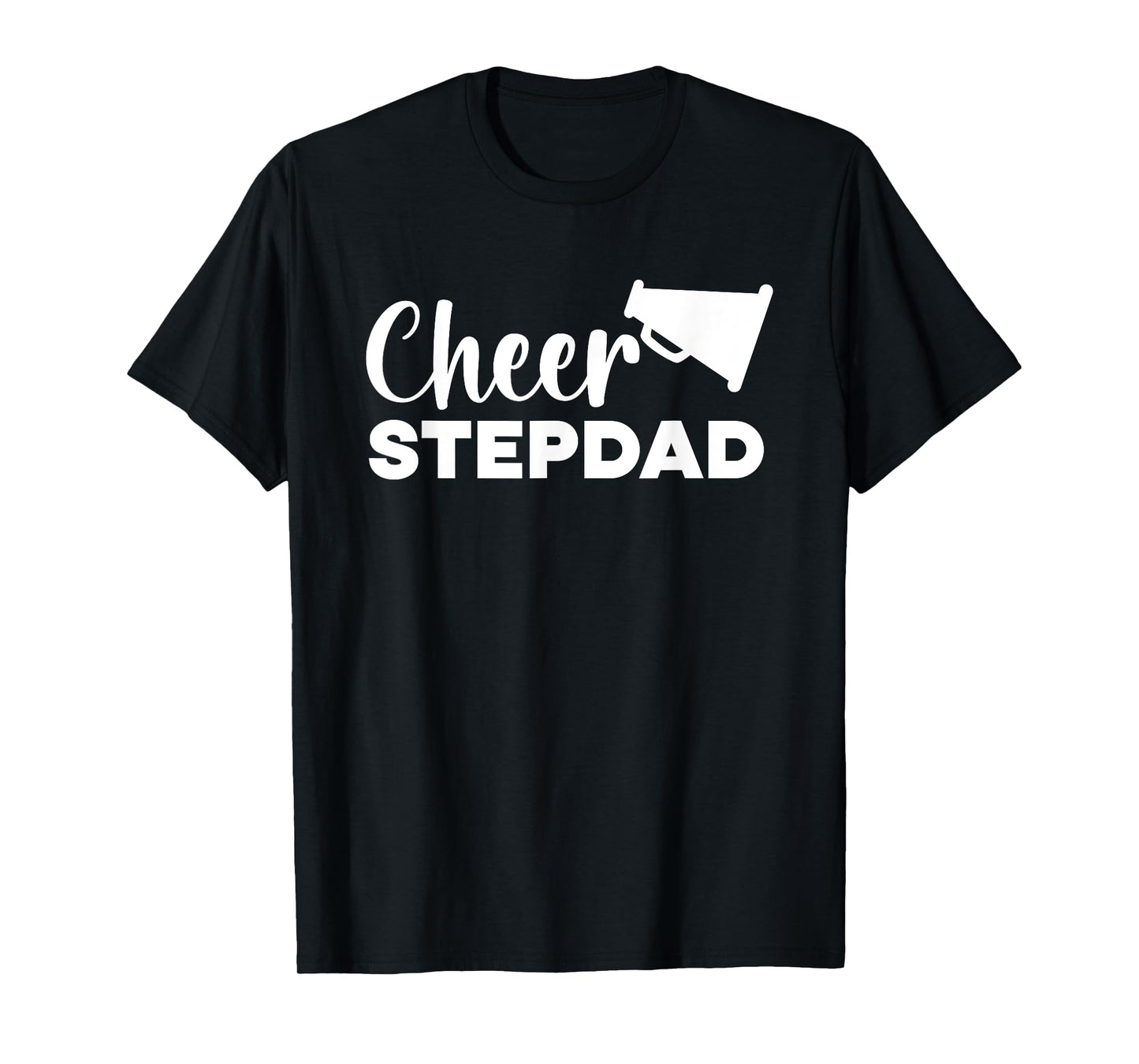 Cheer Stepdad Cheerleading Step Dad Cheerleader Stepfather T-Shirt