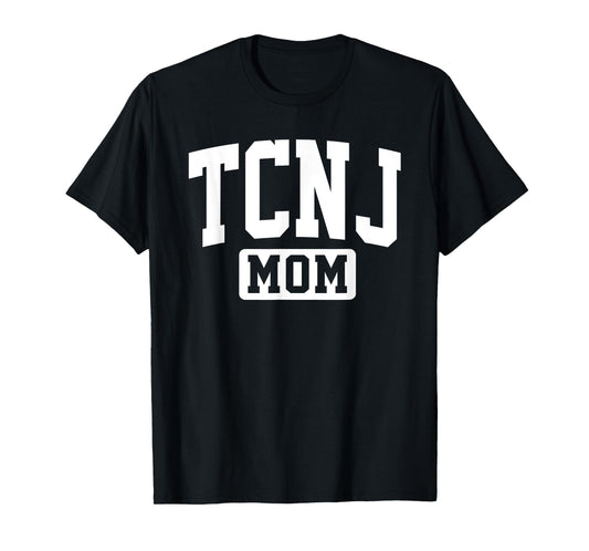 Family University College Arch Retro Design TCNJ The College of New Jersey Mom Mother Arch Vintage T-Shirt
