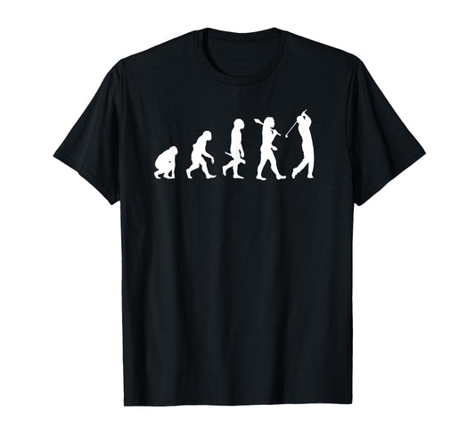 Evolution of a Golfer Funny Golf evolution T-Shirt
