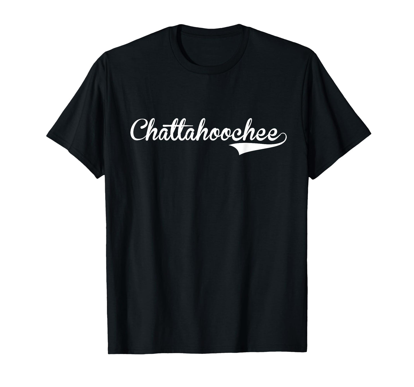 CHATTAHOOCHEE Baseball Vintage Retro Font T-Shirt