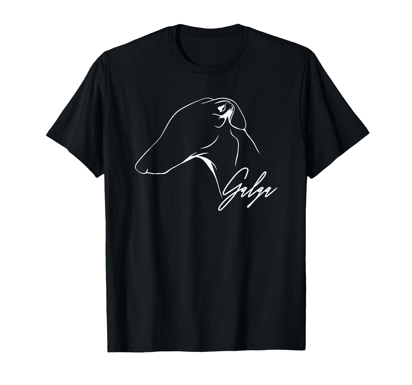 Proud Galga profile Galgo dog lover gift present dog Men Women Girls Kids T-Shirt