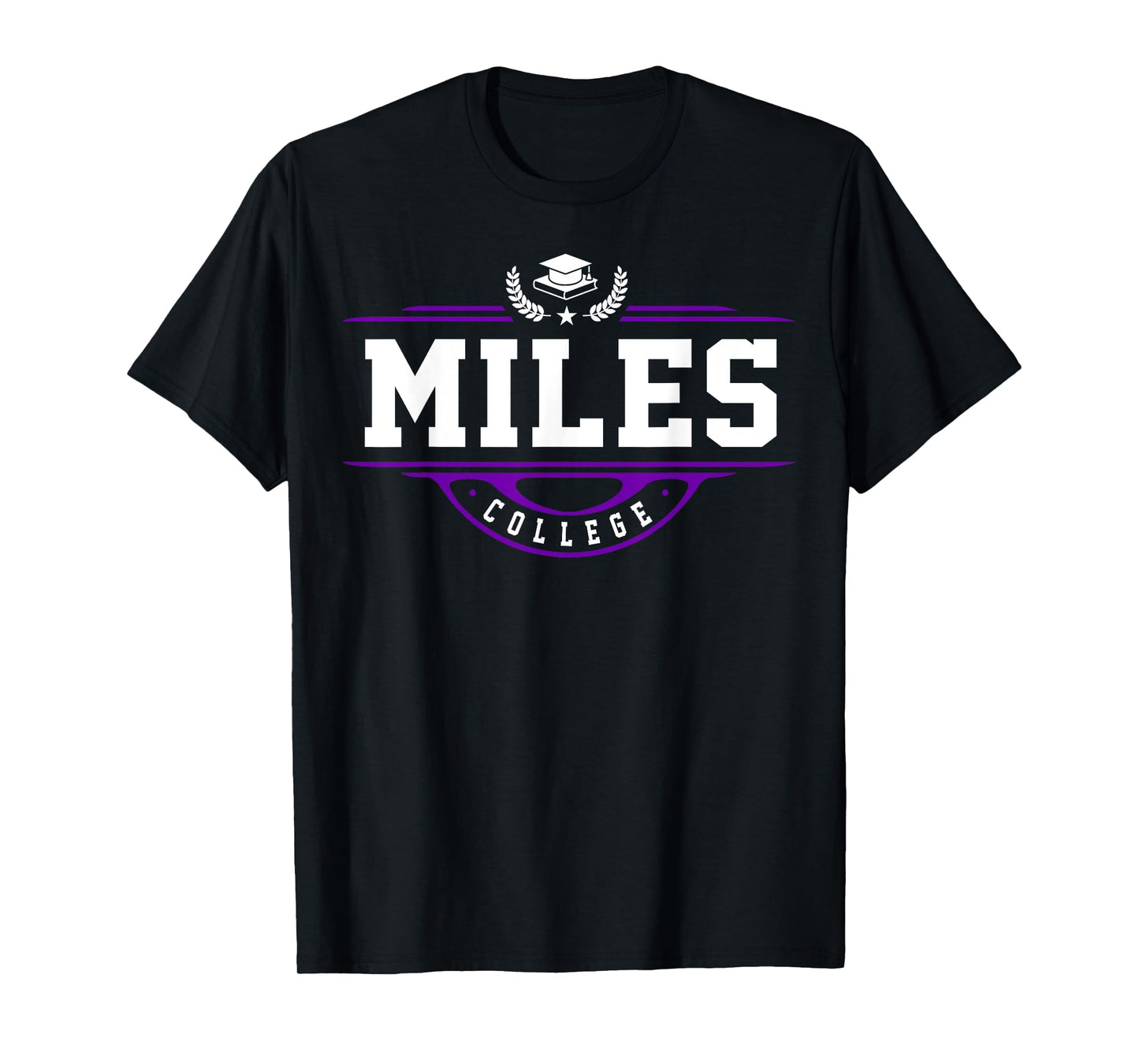 Miles College Vintage Arch Design for Men Women T-Shirt