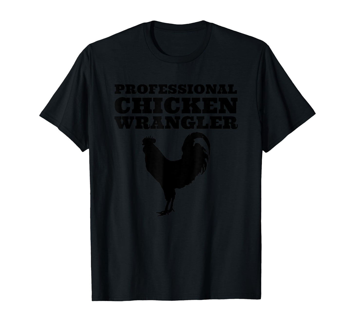 Country Cowgirl & Cowboy Howdy Co. Professional Chicken Wrangler Unisex-Adults Kids Chicken-Themed T-Shirt Grey Small Classic Fit Short Sleeve